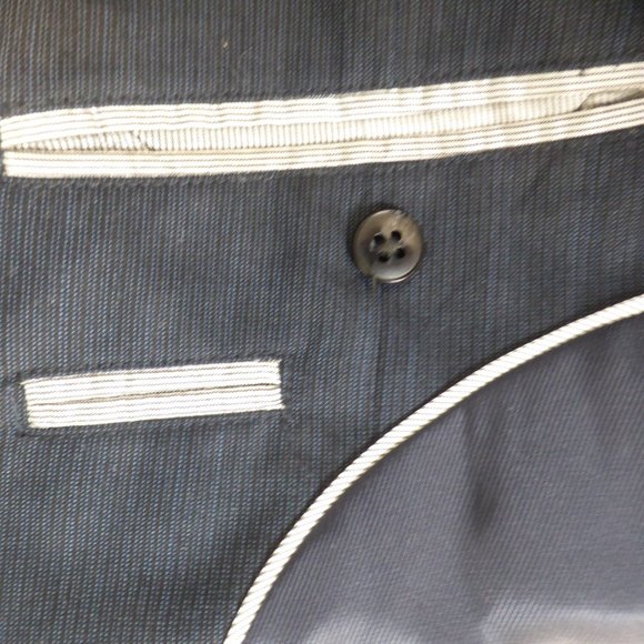 JF J. FERRAR, striped suit jacket, slim fit, 38R - Picture 6 of 7